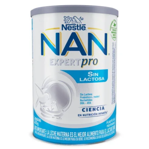 FORMULA NAN EXPERT PRO SIN LACTOSA 400GR